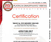 CERTIFICATE OF TIMUR P.A PIPE INDUSTRY MASIB 101047